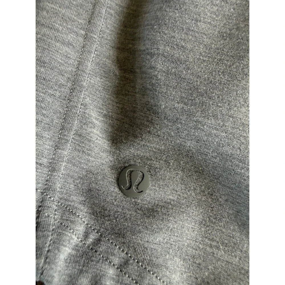 Lululemon Inner Glow 3” Shorts Sz. 14 Heathered Medium Grey